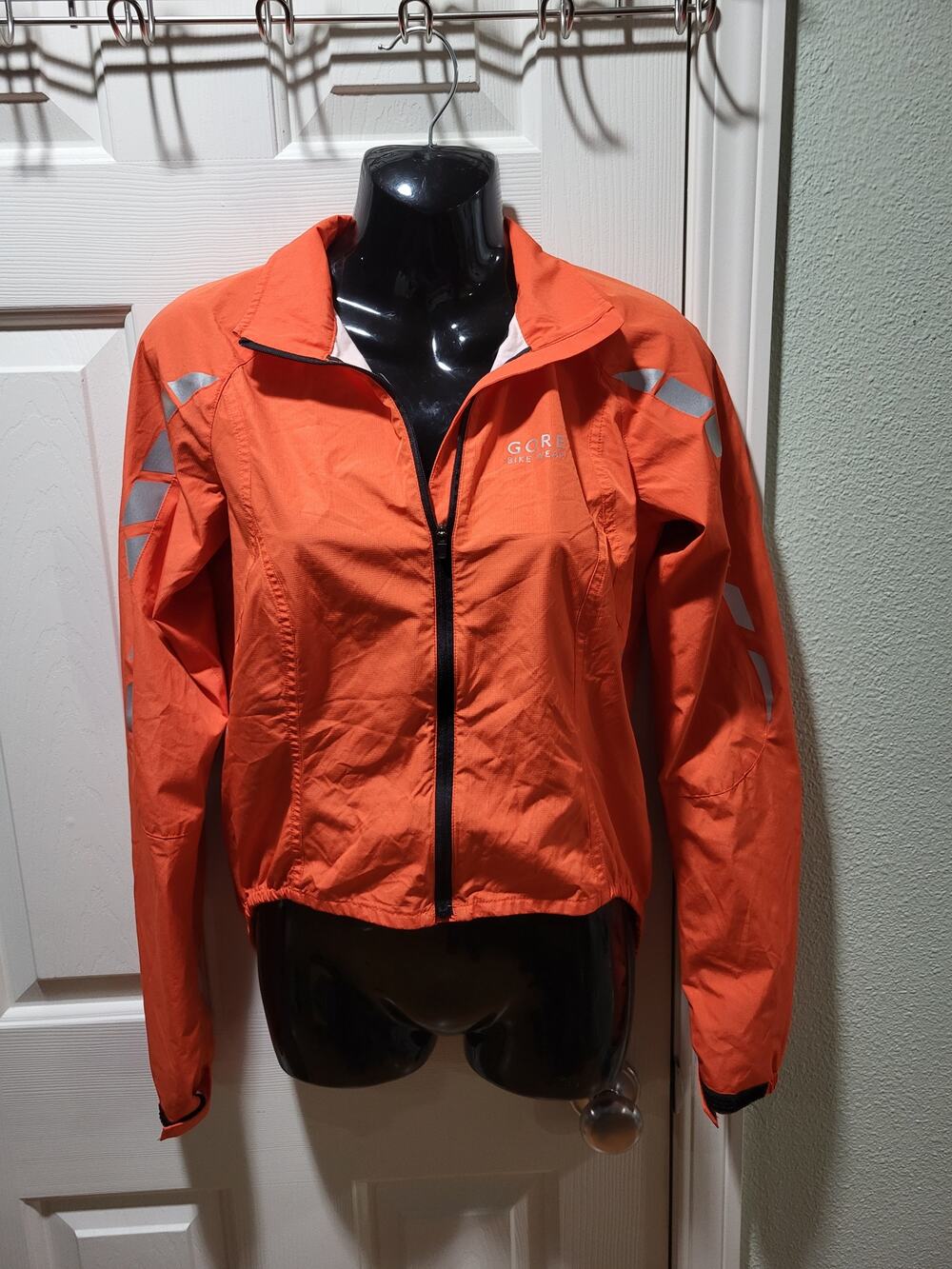 Women’s Orange Gore Windstopper Bike Wear